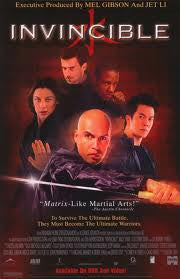 Invincible Movie Poster (2001) 27X40 Used David Field, Rodney Power, Maya McClean, Barry Otto, Billy Zane, Byron Mann, Tory Kittles, Simone McAullay, Craig McLachlan, Mark Baker, George Cheung, Dominic Purcell, Fiona Stewart, Linal Haft