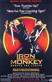 Iron Monkey Unmask The Legend Movie Poster 27x40 Used Quentin Tarantino