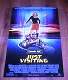Just Visiting Movie Poster 27x40 Used George Plimpton, Ross Gibby, Darryl Henriques, John Aylward, Peter Janosi, Matyelok Gibbs, Michael Skewes, James 'Ike' Eichling, Greg Fitzpatrick, Valerie Griffiths