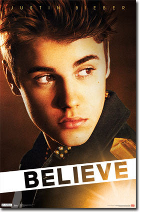 Justin Bieber – Believe Poster 22x34 RS5466  UPC:017681054666