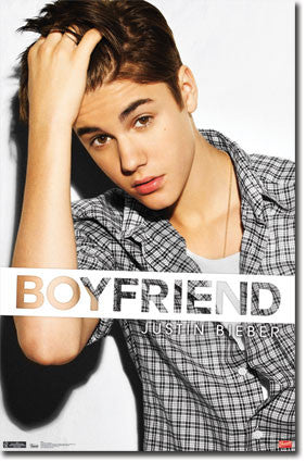 Justin Bieber – Boyfriend Poster 22x34	 RS5465 UPC:017681054659