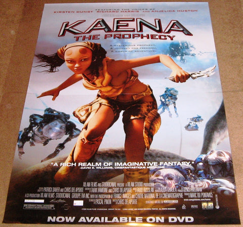Kaena the Prophecy Movie Poster 27x40 Used