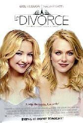 Le Divorce 2003 Movie Poster 27x40 Used Glenn Close, Kate Hudson, Naomi Watts