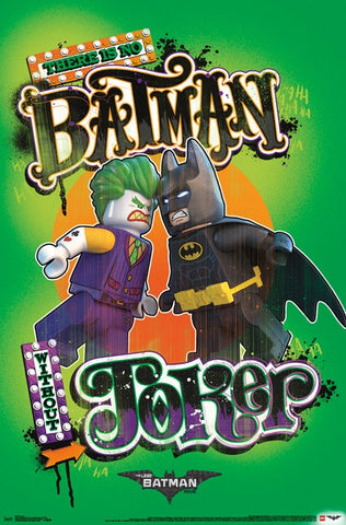 Lego Batman - Faceoff Wall Poster 22x34 RP14887 UPC882663048878 Joker