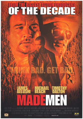 Made Men 1999 Movie Poster 27x40 Used Timothy Dalton, James Belushi