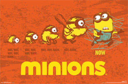 Minions - Evolution Movie Poster 22x34 RP13780 UPC882663037803 Despicable Me