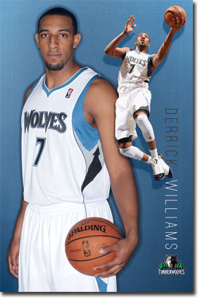 Minnesota Timberwolves – D Williams 11 Poster 22x34 RP5502 UPC017681055021