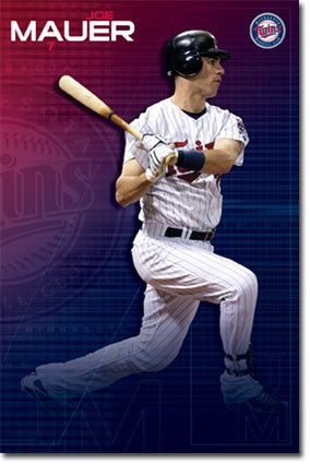 Minnesota Twins – J Mauer 10 Poster 22x34 RP4903 UPC017681049037
