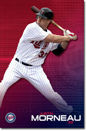 Minnesota Twins – J Morneau 10 Poster 22x34 RP4904 UPC017681049044