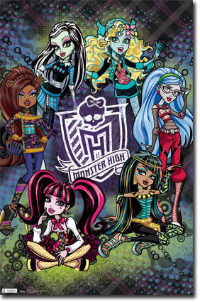 Monster High Poster 22x34 RP5298 UPC017681052983