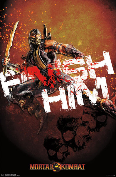 Mortal Kombat FATALITY Poster for Sale by Shinobi23