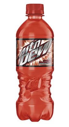 New Mountain Dew Citrus Cherry Soda Pop 20 Ounce Bottle