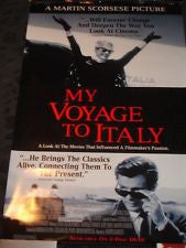 My Voyage to Italy Movie Poster 27X40 Used Martin Scorsese