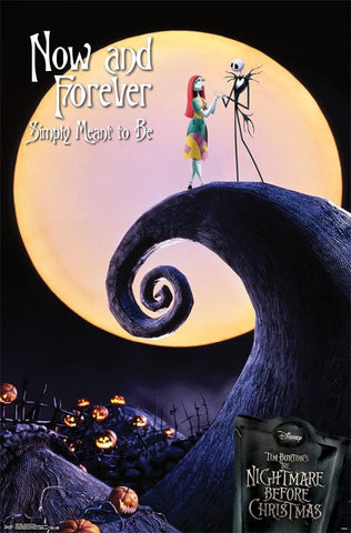 NBC - Now and Forever Movie Poster 22x34 RP14306 UPC882663043064 Nightmare Before Christmas