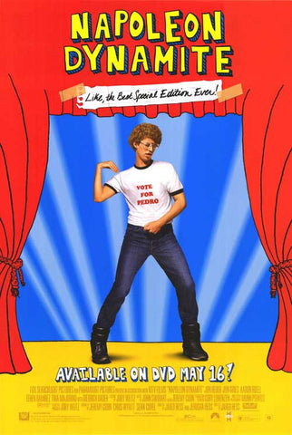Napoleon Dynamite Movie Poster 27x40 2004 Original used