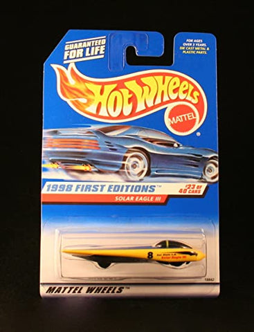 New 1998 Hot Wheels Solar Eagle III First Edition