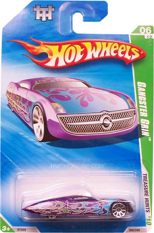 New 2010 Hot Wheels Gangster Grin Super Treasure Hunt