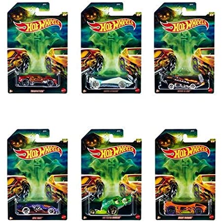 New 2020 Hot Wheels Halloween Set of 6 Cars