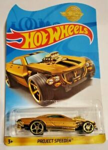 New 2020 Hot Wheels Project Speeder Gold Series Limited Edition