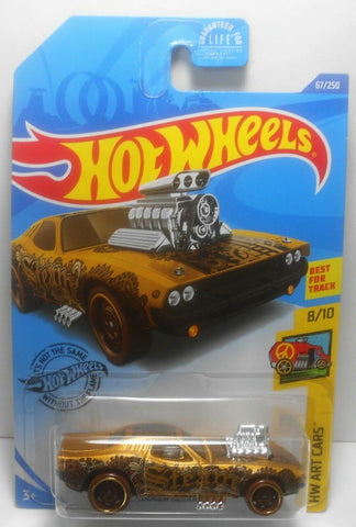 New 2020 Hot Wheels Rodger Dodger Steam Punk HW Art Cars Kroger Exclusive Color