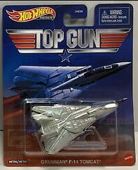 New 2020 Hot Wheels Top Gun Grumman F-14 Tomcat Retro Entertainment