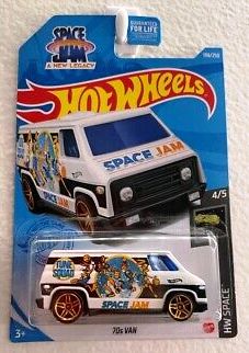 New 2021 Hot Wheels 70s Van Space Jam A New Legacy HW Space