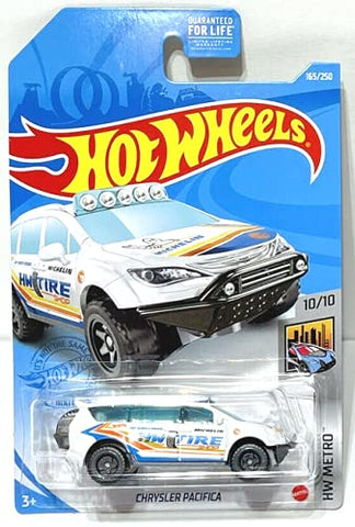 New 2021 Hot Wheels Chrysler Pacifica HW Metro Treasure Hunt HW Tire Damaged