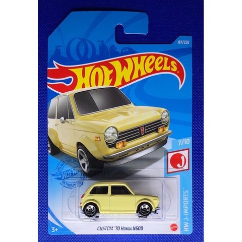 New 2021 Hot Wheels Custom '70 Honda N600 HW J-Imports