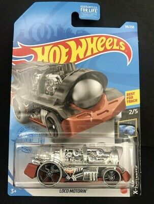 New 2021 Hot Wheels Loco Motorin' X-Racers Thomas The Train Silver