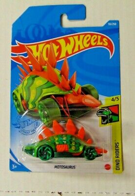 New 2021 Hot Wheels Motosaurus Dino Riders Treasure Hunt