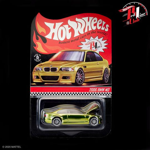 New 2021 Hot Wheels RLC Exclusive 2006 BMW M3 Green
