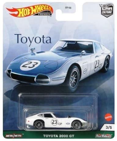 New 2021 Hot Wheels Toyota 2000 GT Car Culture Premium Retro Entertainment Mattel