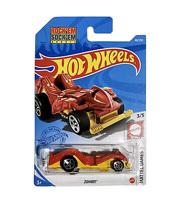 New 2021 Hot Wheels Zombot Mattel Games Rock'Em Sock'Em Robots