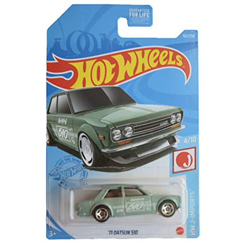 New 2021 Hot Wheels '71 Datsun 510 HW J-Imports