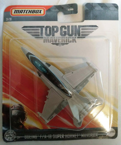 New 2021 Matchbox Top Gun Boeing F/A-18 Super Hornet Maverick 31/31