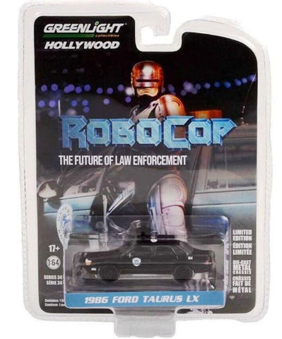 New 2022 Greenlight Robocop 1986 Ford Taurus LX Hollywood
