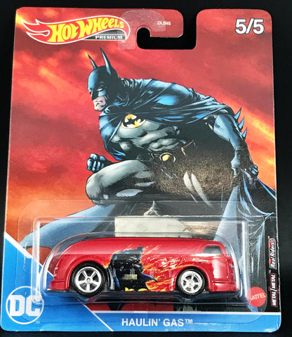 New 2022 Hot Wheels Haulin' Gas DC Premium Batman