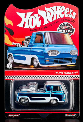 New 2022 Hot Wheels Hi Po Hauler RLC Exclusive Vehicle Blue
