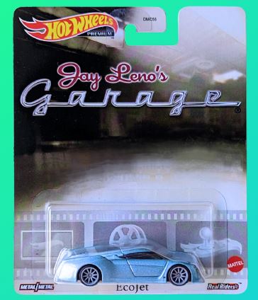 New 2022 Hot Wheels Jay Leno's Garage Ecojet Real Riders Premium Retro Entertainment