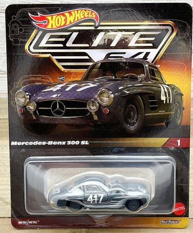 New 2022 Hot Wheels RLC HWC Elite 64 Series Mercedes-Benz 300 SL Car Mattel #417 #1