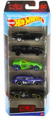 New 2022 Hot Wheels The Batman 5 Pack DC Mattel Batmobile