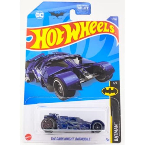 New 2022 Hot Wheels The Dark Knight Batmobile Batman Treasure Hunt