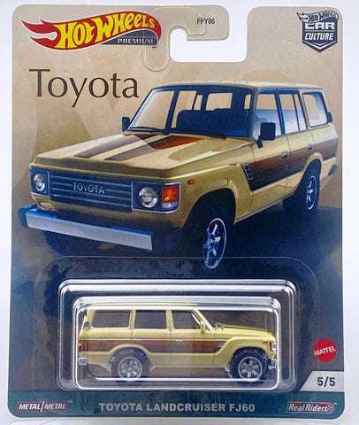 New 2022 Hot Wheels Toyota Landcruiser FJ60 Car Culture Premium