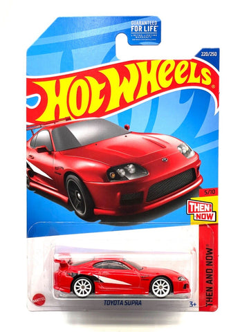 New 2022 Hot Wheels Toyota Supra Then And Now 220/250 Red