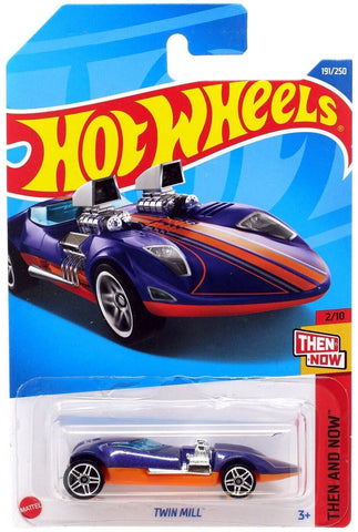 New 2022 Hot Wheels Twin MillThen and Now 234/250 Purple