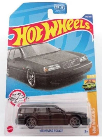 New 2022 Hot Wheels Volvo 850 Estate HW Wagons 140/250 Black