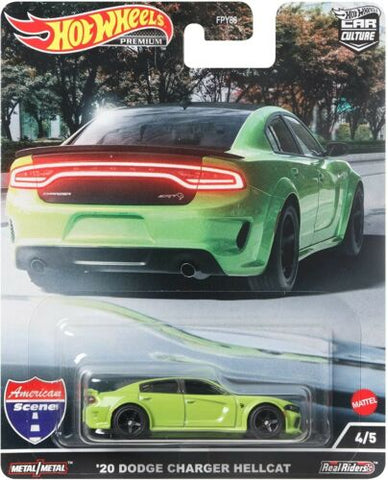 New 2022 Hot Wheels '20 Dodge Charger Hellcat American Scene Car Culture