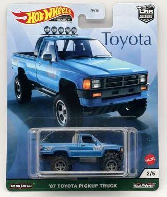 New 2022 Hot Wheels '87 Toyota Pickup Truck Car Culture Premium