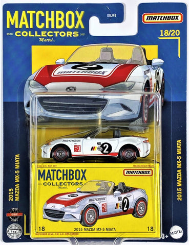 New 2022 Matchbox Collectors 2015 Mazda MX-5 Miata