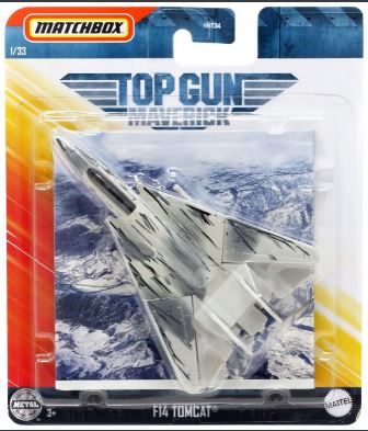 New 2022 Matchbox Top Gun Maverick F-14 Tomcat 1/33 – Mason City